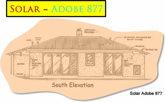 Two bedroom solaradobe house plan
Scroll down to add to cart.