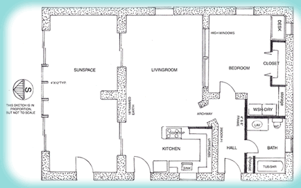 rammed earth house plan 1342 - rammed earth homes floor plans