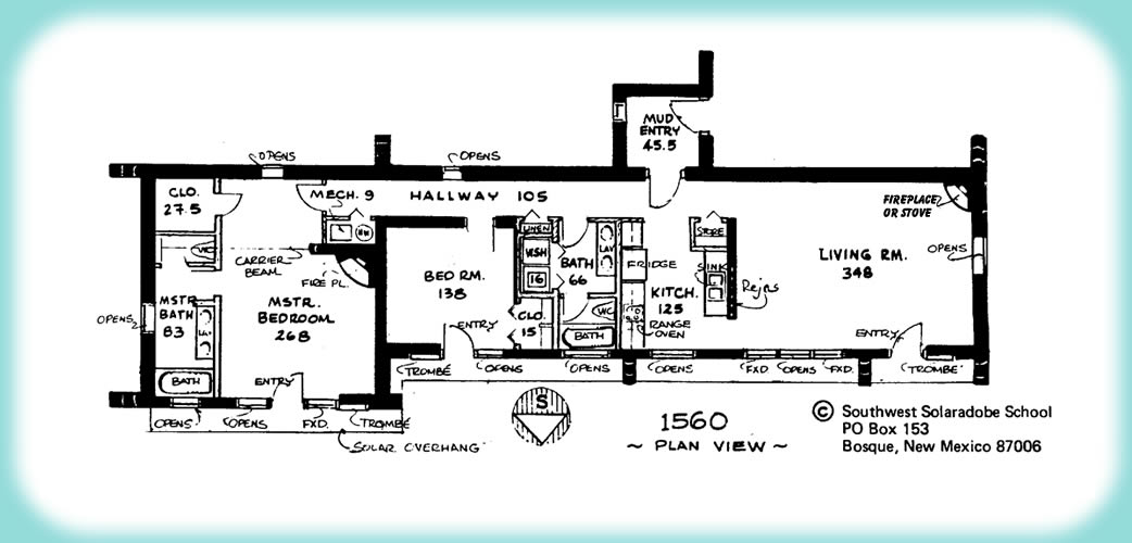 Adobe Home Design Plans on One Room House Plans    Home Plans   Home Design