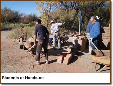 Students at Hands-on